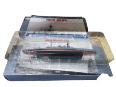 MODELS - HMS HOOD AND THE BISMARCK