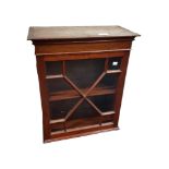 SMALL MAHOGANY ANTIQUE CABINET