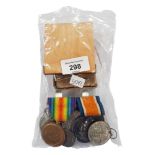 QUANTITY OF MILITARY MEDALS AND BADGES