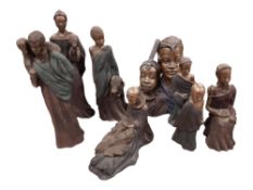 SELECTION OF 8 'SOUL JOURNEY' FIGURES