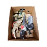 BOX OF JURASSIC PARK DINOSAURS