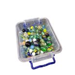 BOX OF MARBLES