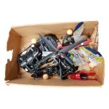 BOX OF REMOTE CONTROLS, DRONES ETC