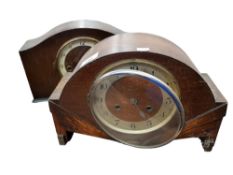 2 MANTLE CLOCKS