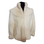 FAUX FUR JACKET SIZE 14