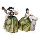 4 ROYAL DOULTON FIGURES