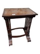 ANTIQUE NEST OF TABLES