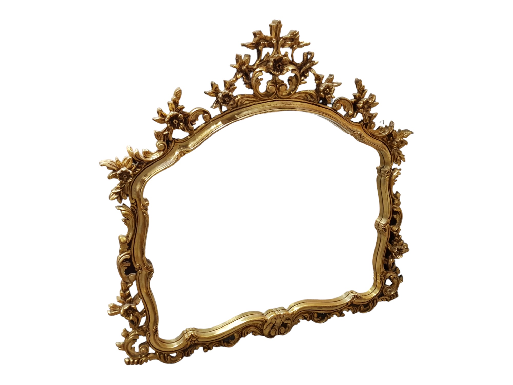 LARGE GILT FRAMED MIRROR