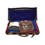 MASONIC CASE COMPLETE WITH CONTENTS