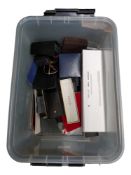TUB LOT OF VARIOUS JEWELLERY BOXES