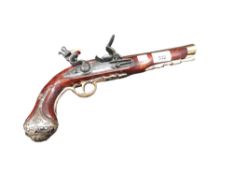 REPLICA ANTIQUE FLINTLOCK PISTOL