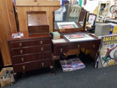 DRESSING TABLE & CHEST OF DRAWERS