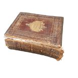 ANTIQUE BIBLE - THE SANCTUARY BIBLE - IN WELSH LANGUAGE