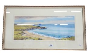 SAM MCLARNON WATERCOLOUR WHITE PARK BAY