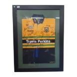 FRAMED SIGNED NORTHAMPTON RUGBY SHIRT