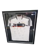 FRAMED GERMANY FOOTBALL SHIRT SIGNED BY GERMAN FINAL SQUAD EUROS 2008