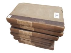 7 VOLUMES OF SHAKESPEARE PLAYS PRINTED 1827