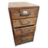 SMALL WOODEN MULTI DRAWER CABINET