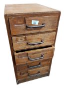 SMALL WOODEN MULTI DRAWER CABINET