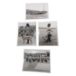 ORIGINAL PHOTOGRAPHS OF IRISH GUARDS AT WINDSOR PARK