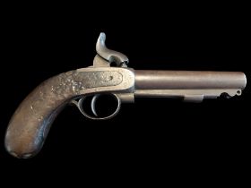 Hollis Brothers of Birmingham A Rare 17-Bore 1848 Pattern Irish Constabulary Percussion Pistol by