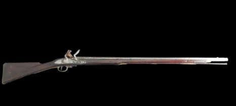 A War Of 1812 Period Regimentally Marked Third Model Brown Bess Musket, c.1810. A 39¼” barrel