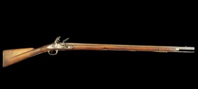 A War Of 1812 Period Regimentally Marked Third Model Brown Bess Musket, c.1810. With a round 39¼”
