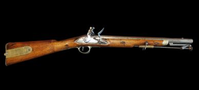 McKnight of Dublin. An Interesting and Unusual Irish 16-Bore Military Style Flint Carbine c.1820.