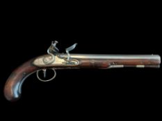 Rigby of Dublin A Beautiful and Classic Late Georgian F/L Duelling Pistol of Most Graceful Form by