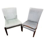 PAIR OF FIRESIDE CHAIRS