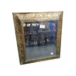 BRASS FRAMED MIRROR