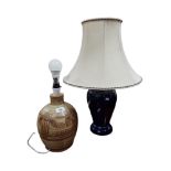 DENBY LAMP AND 1 OTHER