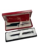 2 PEN SETS, CROSS & SHEAFFER