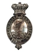 ROYAL NORTH DOWN RIFLES BELT PLATE - IRISH MILITIA