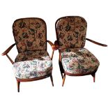 PAIR ERCOL ARMCHAIRS