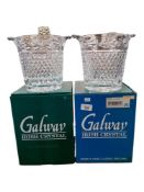 2 BOXED ITEMS OF GALWAY CRYSTAL