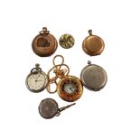 SILVER FOB WATCH & OTHERS