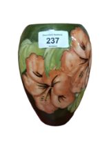 MOORCROFT VASE - 20CMS HIGH