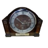 ART DECO CHIMING MANTLE CLOCK