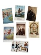 COLLECTION OF OLD LOYALIST POSTCARDS (KING WILLIAM ETC)