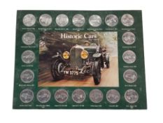 HISTORIC CARS COIN COLLECTION