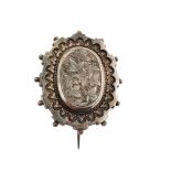 ANTIQUE SILVER BROOCH