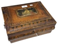 EARLY PENWORK BOX