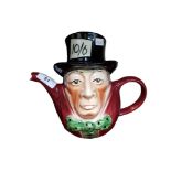 TONY WOOD MAD HATTER TEAPOT