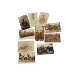 COLLECTION OF OLD MILITARY POSTCARDS TO INCLUDE ROYAL IRISH RIFLES