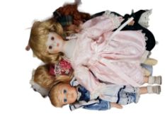 LARGE BOX OF COLLECTORS DOLLS
