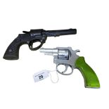 REPLICA COLT 45 & AN ITALIAN STARTER PISTOL