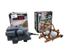 STAR WARS INT-4 & EWOK ASSAULT CATAPULT WITH BOXES A/F