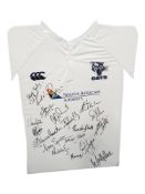 FRAMED SIGNED CATS RUGBY SHIRT