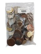 BAG LOT OF COINS